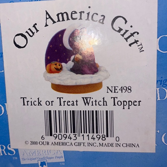 Vintage Witch candle topper - Picture 11 of 12